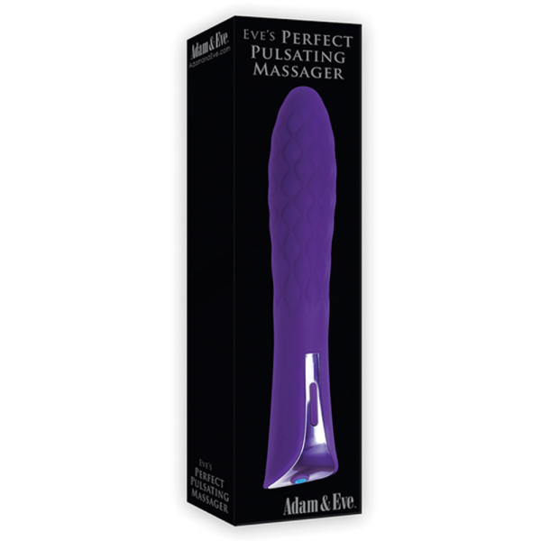 Adam & Eve Eve's Perfect Pulsating Massager - Purple