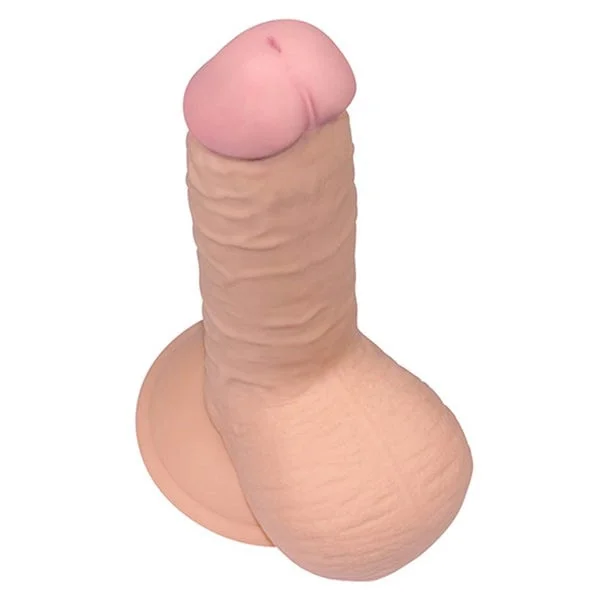 Lovetoy The Ultra Soft Dude 7.5 Inch Chubby Dildo