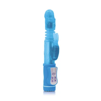 Firefly Thumper Thrusting Rabbit Vibrator Blue
