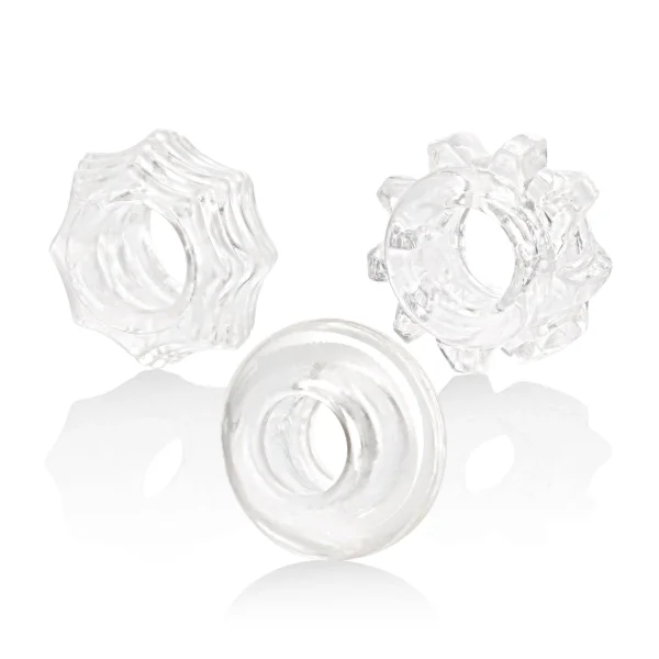 Reversible Ring Set - Clear