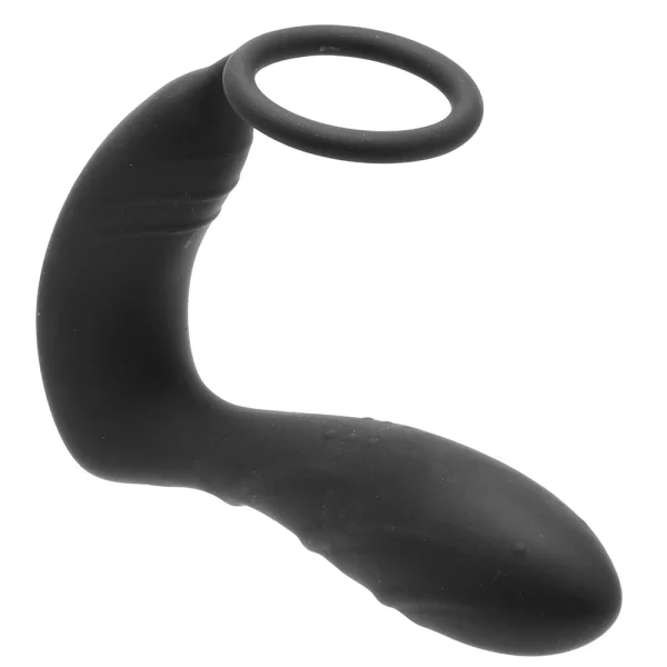 Ouch E Stimulation And Vibration Butt Plug And Cock Ring — image 7 of 8