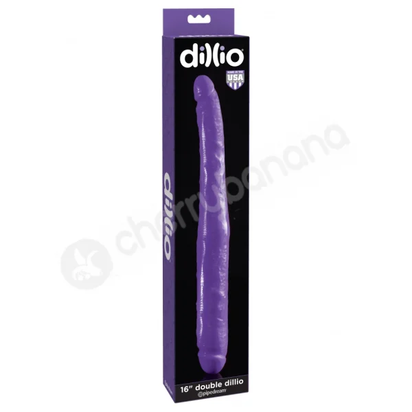 Dillio Purple 16'' Double Dong