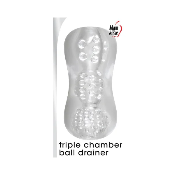 A&e Triple Chamber Ball Drainer Clear