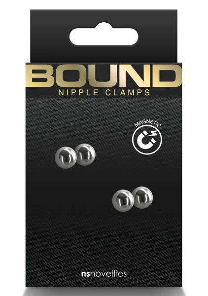 Bound M1 Magnetic Nipple Clamps By NS Novelties - Rose Gold