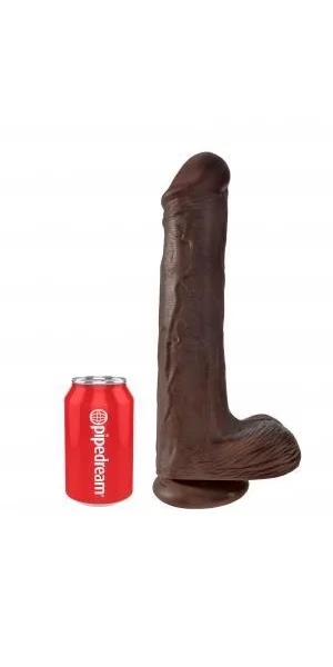 King Cock 13" Cock - Brown