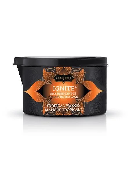 Kama Sutra Ignite Massage Candle Tropical Mango 6oz