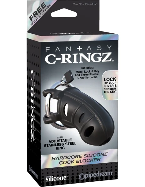Fantasy C-Ringz - Hardcore Silicone Cock Blocker