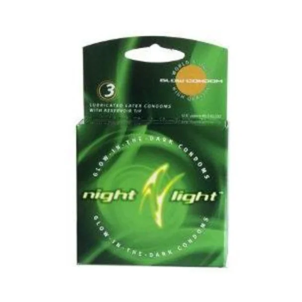 Night Light Glow-in-the-dark Condoms (3 Pack) — image 5 of 7