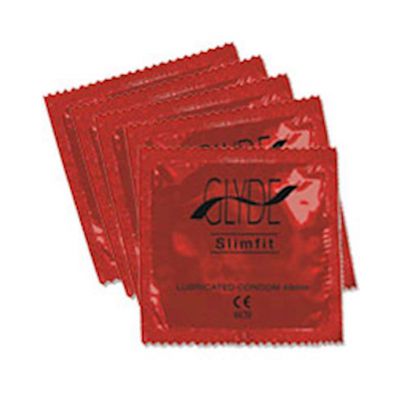 Glyde Slimfit Condom Natural 10 Pack