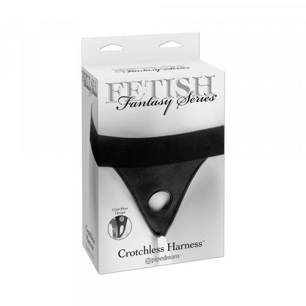 Fetish Fantasy Crotchless Harness Black