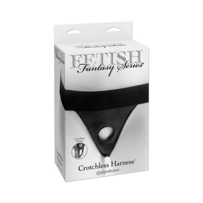 Fetish Fantasy Crotchless Harness Black