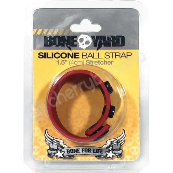 Boneyard Silicone Adjustable Ball Stretcher Strap