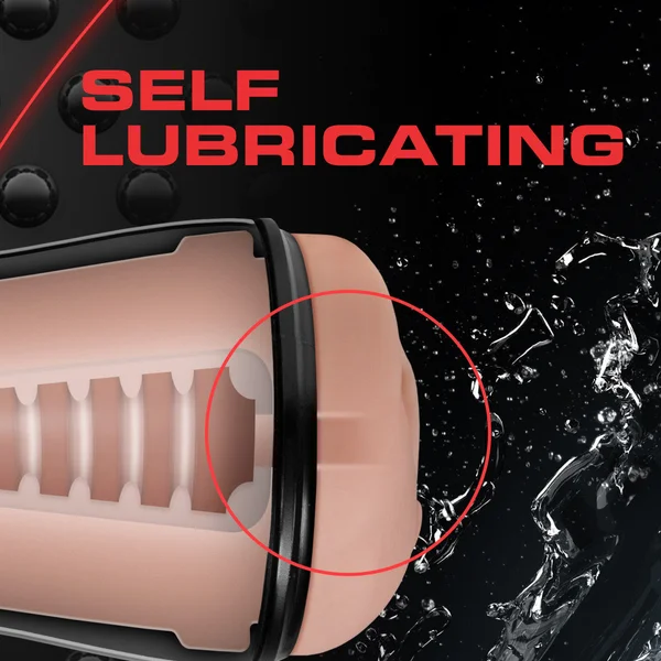 M for Men - Soft and Wet - Pussy With Pleasure Ridges and Orbs - Self Lubricating Stroker Cup - Vanilla — image 15 of 18