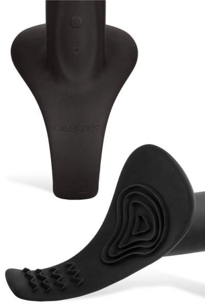 California Exotic Vibrating Strap On Set With 6.5" Dildo