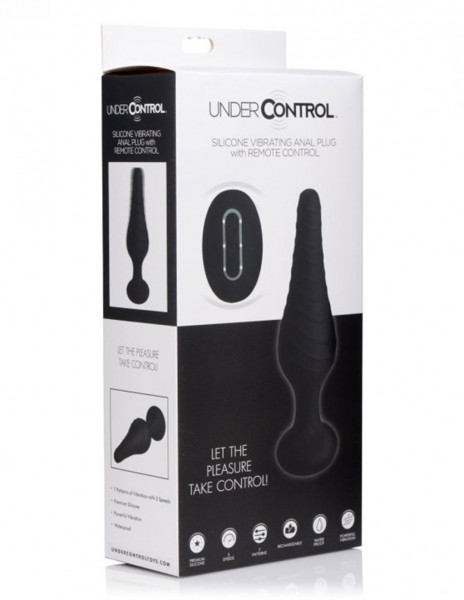 Under Control Vibrating Anal Plug with Wireless Remote Control — image 4 of 5