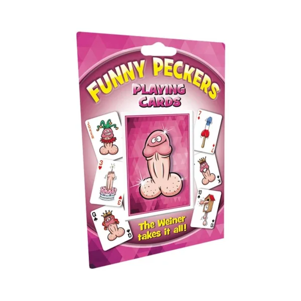 Funny Peckers Playing Cards