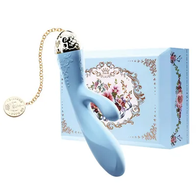 Rosalie Rabbit Vibrator in Royal Blue by ZALO