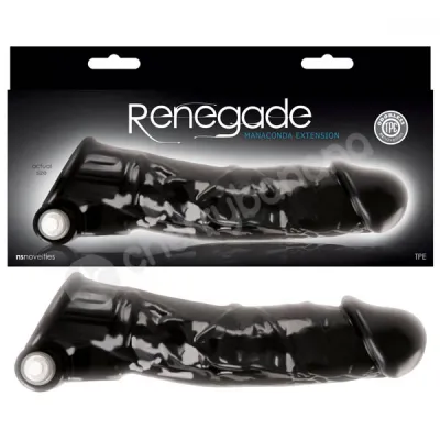 Renegade Manaconda Black Penis Extension Sleeve