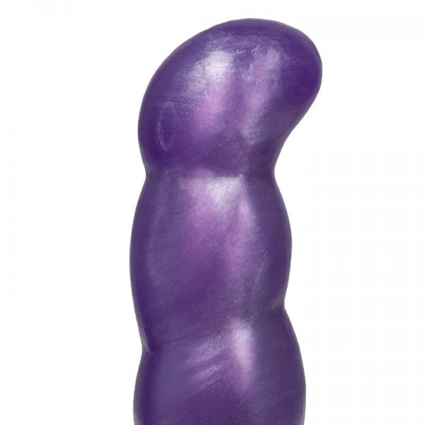 Feeling Horny Purple Double Strap-On - 7 Inch