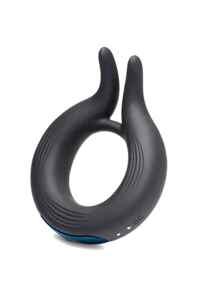 Trinity 4 Men 10X Cock Viper - 3.7" Dual Stim Silicone Cock Ring