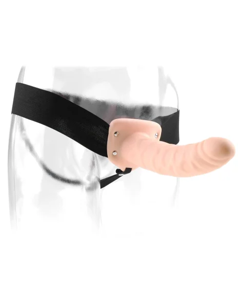 Fetish Fantasy 8 in. Hollow Strap On Black