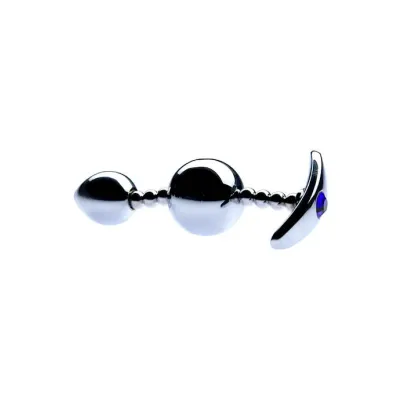 Kink Range Dual Bulb Metal Butt Plug 4 7 Inch