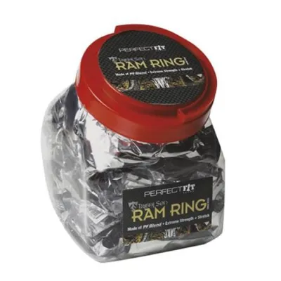Ram Ring 50 Count Fishbowl Black