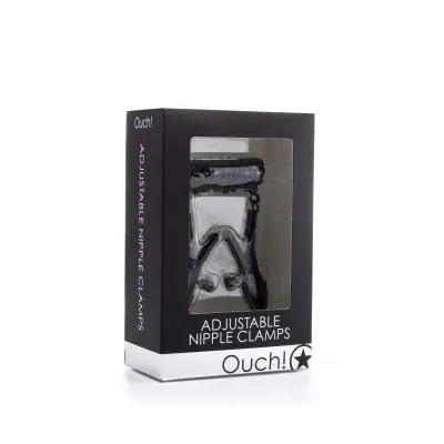 Adjustable Nipple Clamps Black