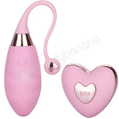 Jopen Amour Silicone Egg Bullet Vibe With Heart Shaped Remote Control