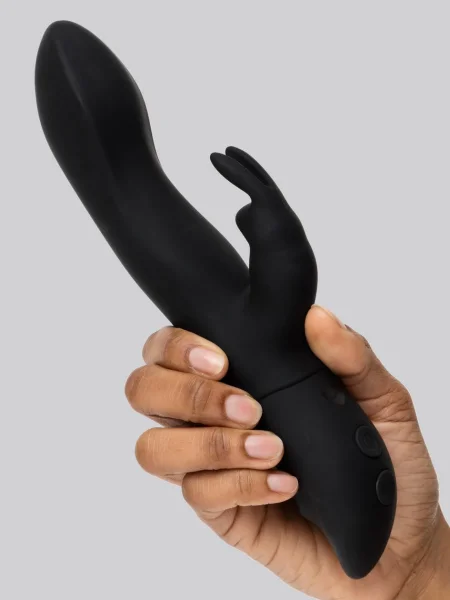 Lovehoney Bigs Bunny Girthy Rechargeable Rabbit Vibrator - Black
