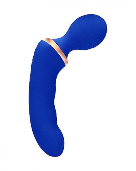 Multi-purpose Vibrator - Charm - Blue - 7 Inch