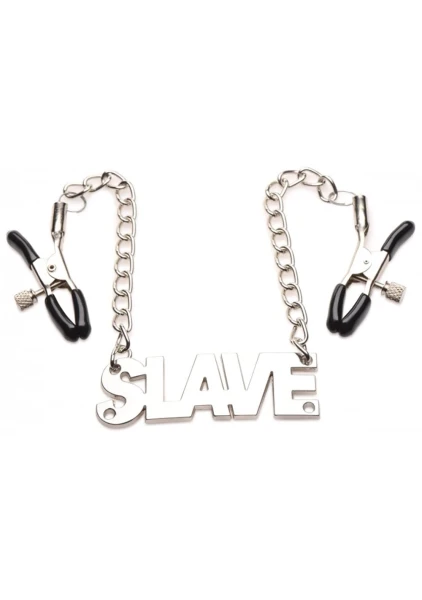 Master Series Enslaved Slave Chain Nipple Clamps