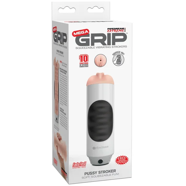 Extreme Toyz Mega Grip Vibrating Pussy Stroker — image 12 of 13