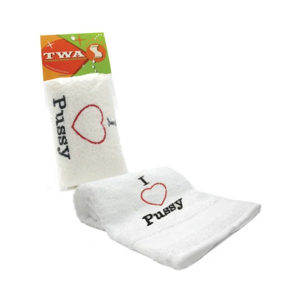 Towels With Attitude - I Heart Pussy