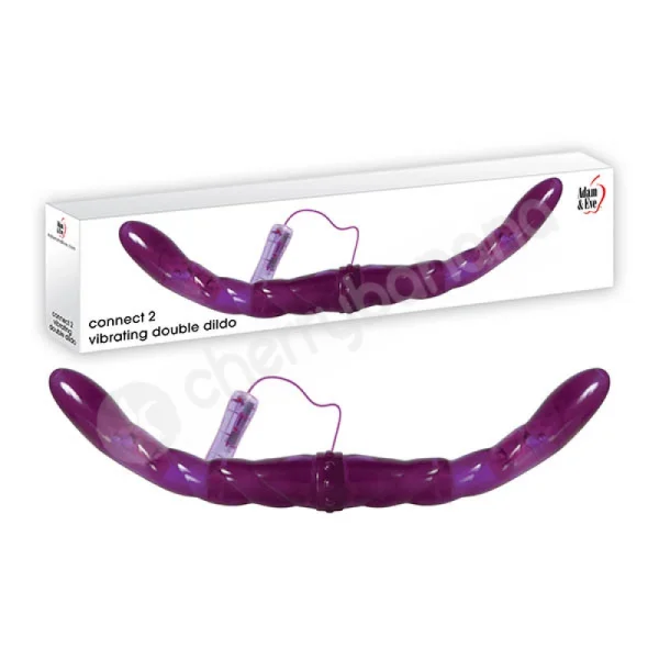 Connect 2 Vibrating Double Dildo