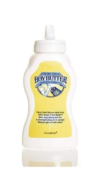 Boy Butter Lubricant 9 Oz Squeeze