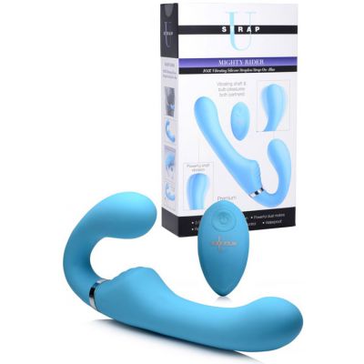 Strap U Vibrating 8 4 Strapless Strap On With Remote