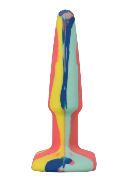 A-Play Groovy Silicone 4" Anal Plug By Doc Johnson - Sunrise — image 10 of 15