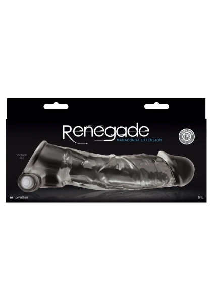 Renegade Manaconda - Clear Cock Extender Sleeve
