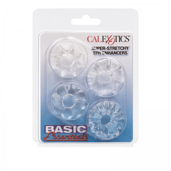 Essentials Cock Rings x4