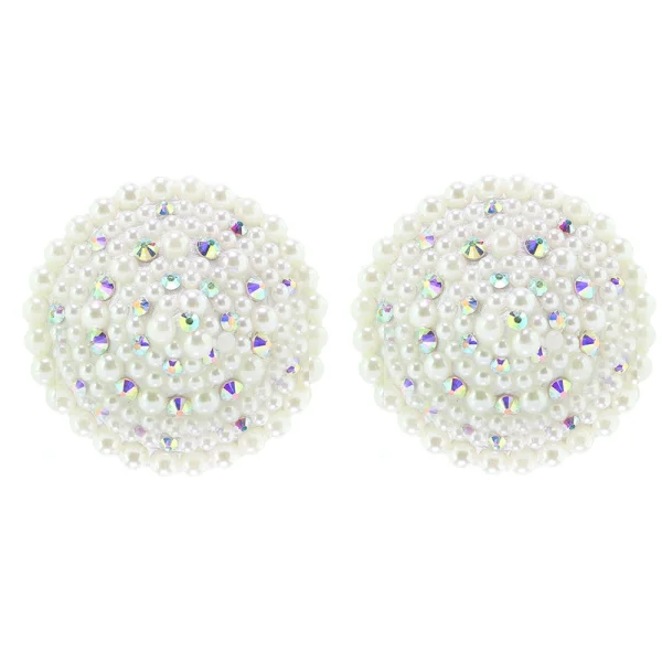 Pearl Round Nipple Pasties