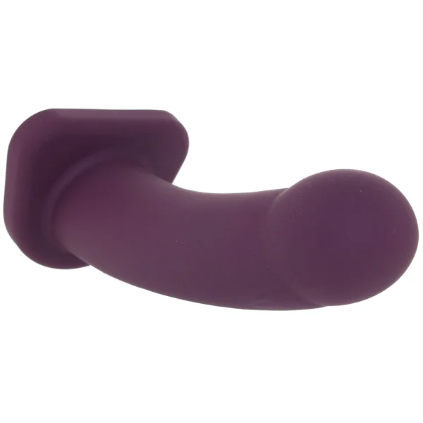 Merge Collection Banx 8" Silicone Sheath Hollow Dildo By Sportsheets - Plum
