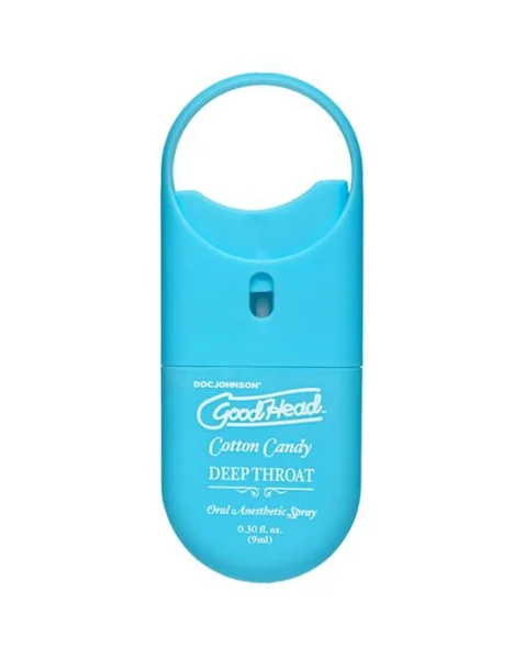 Doc Johnson Goodhead Deep Throat Spray To Go - Cotton Candy - 10ml - 10ml