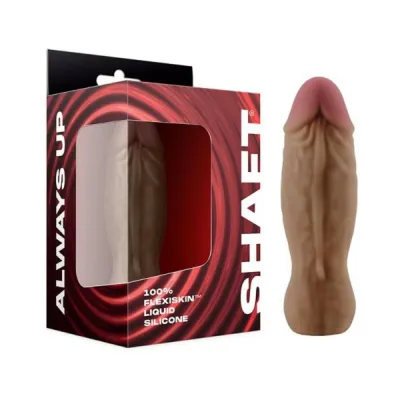 Shaft Realistic Vibrating Bullet Dildo Oak