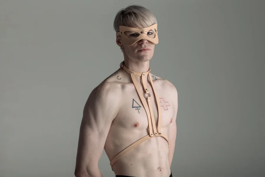Liberator Leatherworks Nara Eye Mask