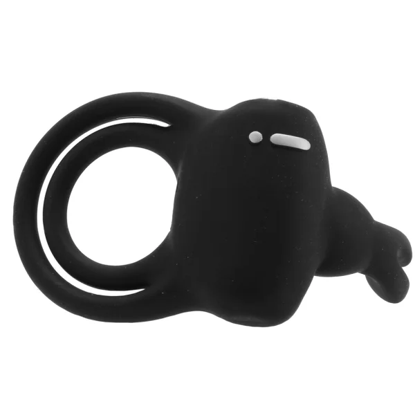 Lovehoney Happy Rabbit Twin Loop Vibrating Cock Ring with Bunny Ears