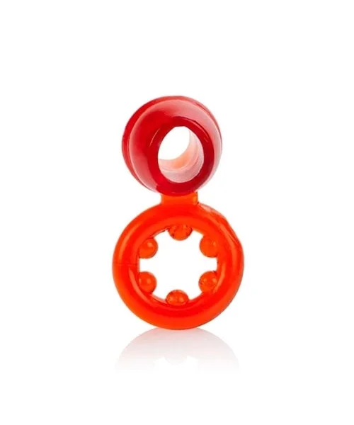 Dual Support Magnum Ring - Red