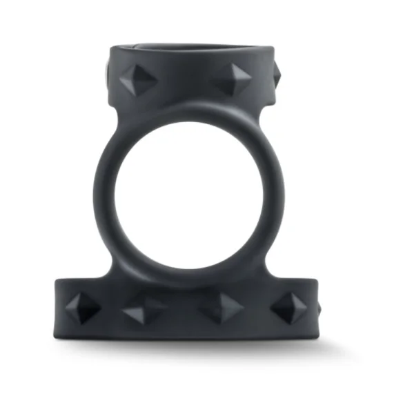 Performance - Vs8 - Silicone Double Cock & Ball Strap - Black