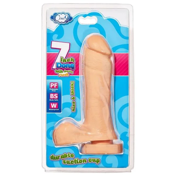 Delightful Dong 7 inches Balls Beige — image 4 of 8