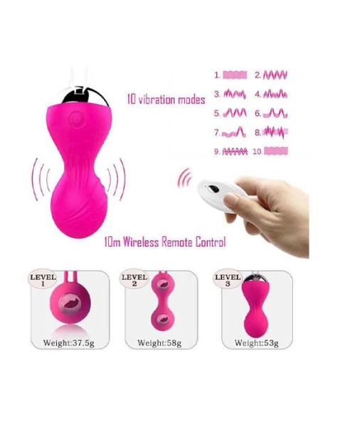 Love Balls Egg And Kegel 3 Piece Set